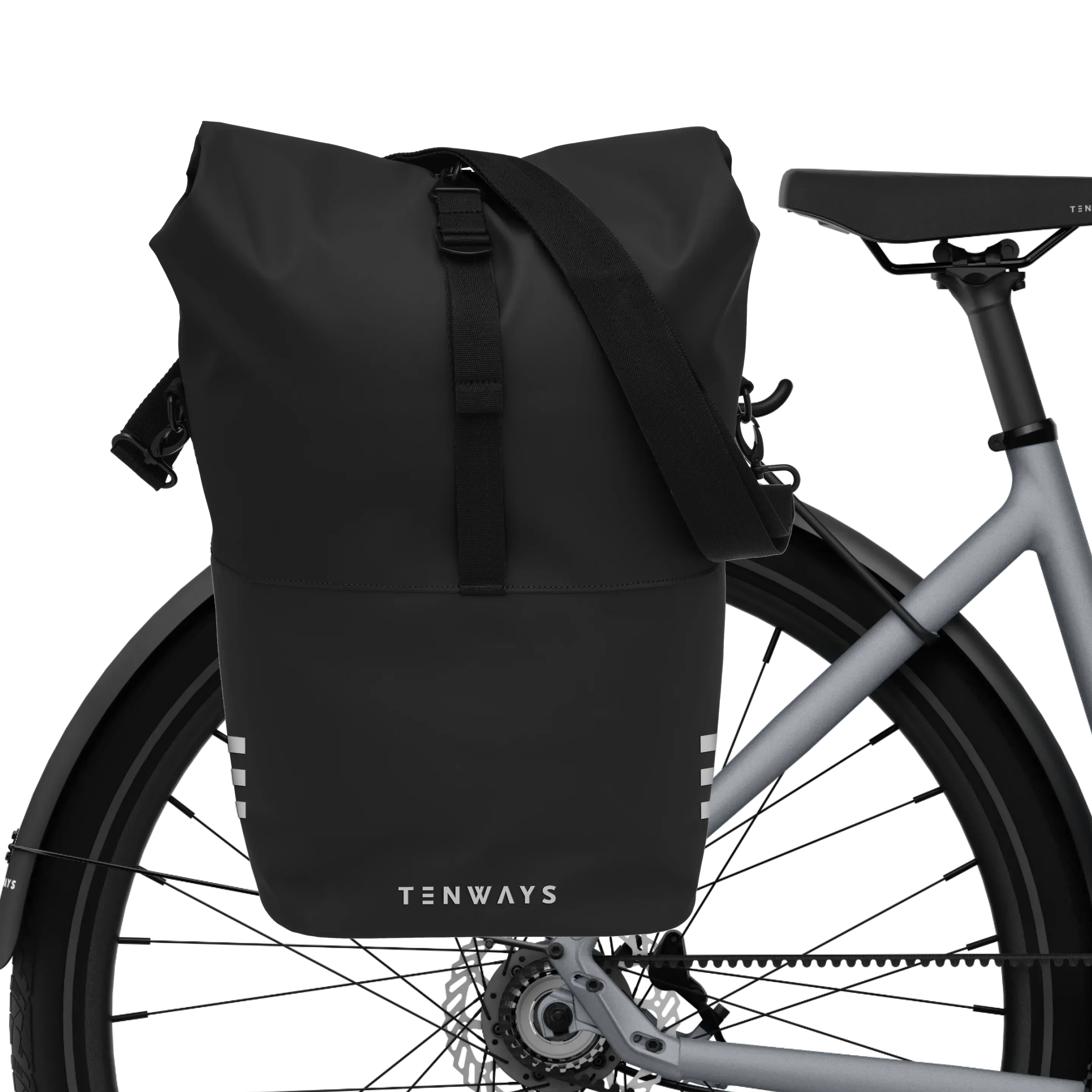TENWAYS Premium Pannier Bag for Electric Bikes