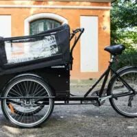 AMCargoBikes Lightweight Classic Cargo Bike – Black - BikeVentures