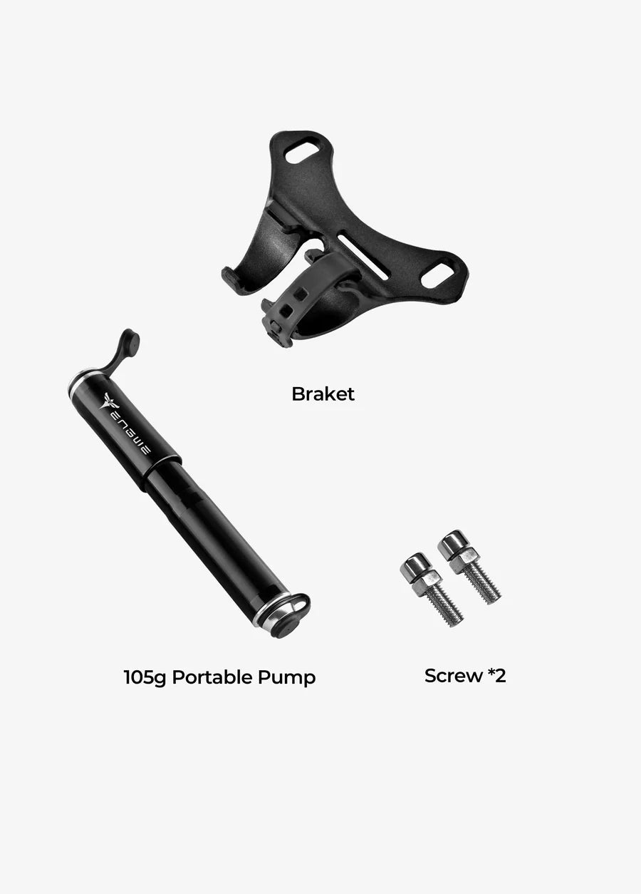 Bicycle Pump Only the EGNWE L20 has mounting holes - BikeVentures