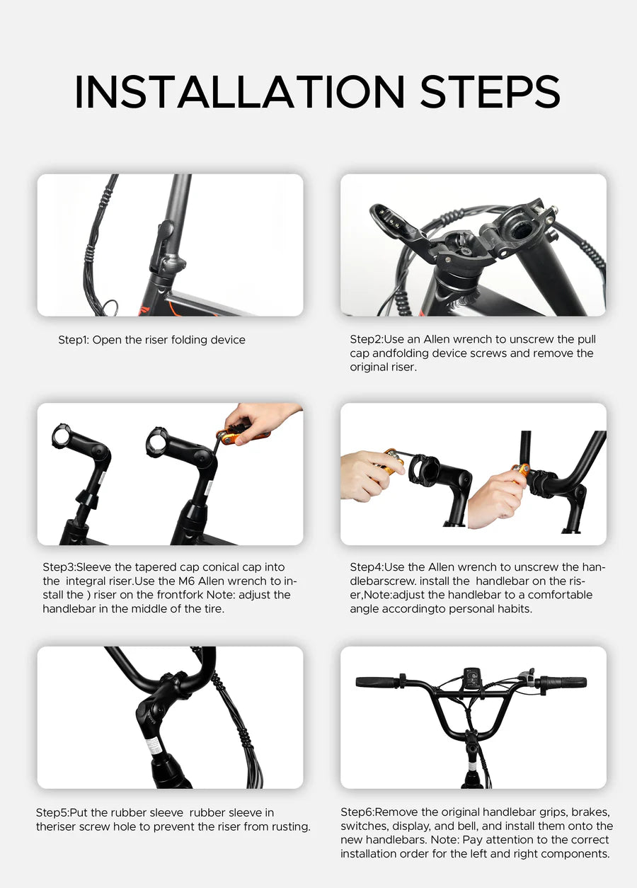 BMX Handlebar for EP - 2 Pro/Engine X/EP - 2 Boost - BikeVentures