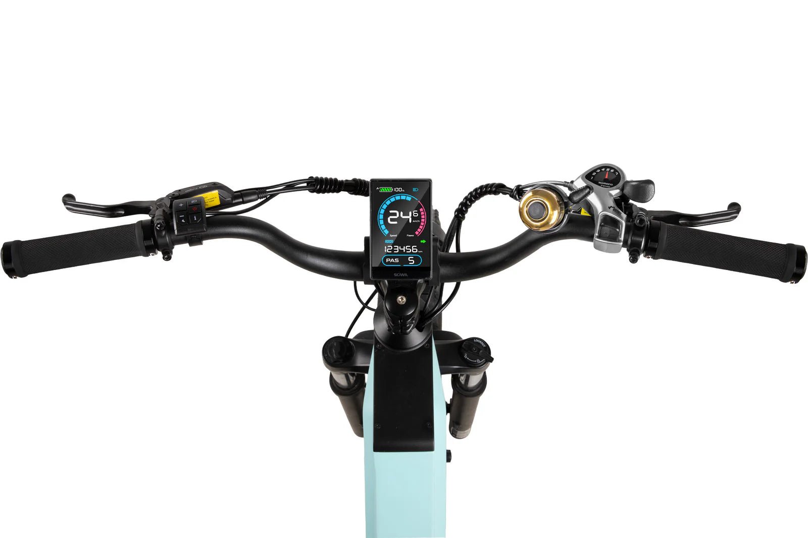 Cyrusher Aura Step - Through All - Terrain Fat - Tyre Electric Bike 250W (3 colours) - BikeVentures