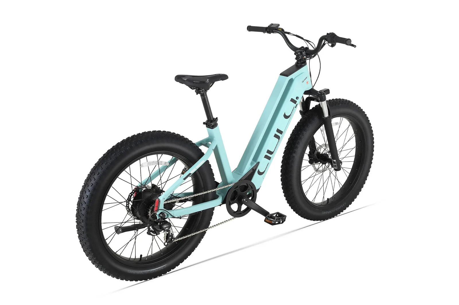 Cyrusher Aura Step - Through All - Terrain Fat - Tyre Electric Bike 250W (3 colours) - BikeVentures