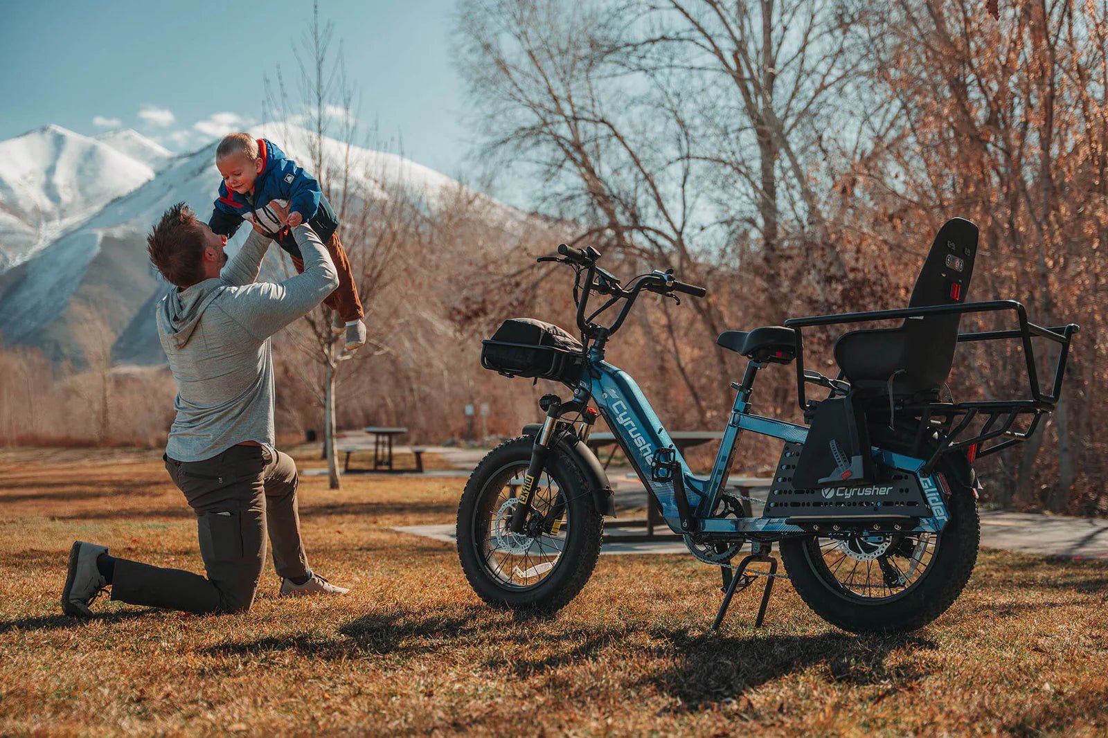 Cyrusher Glider Cargo Electric Bike - 250W (3 colours) - BikeVentures