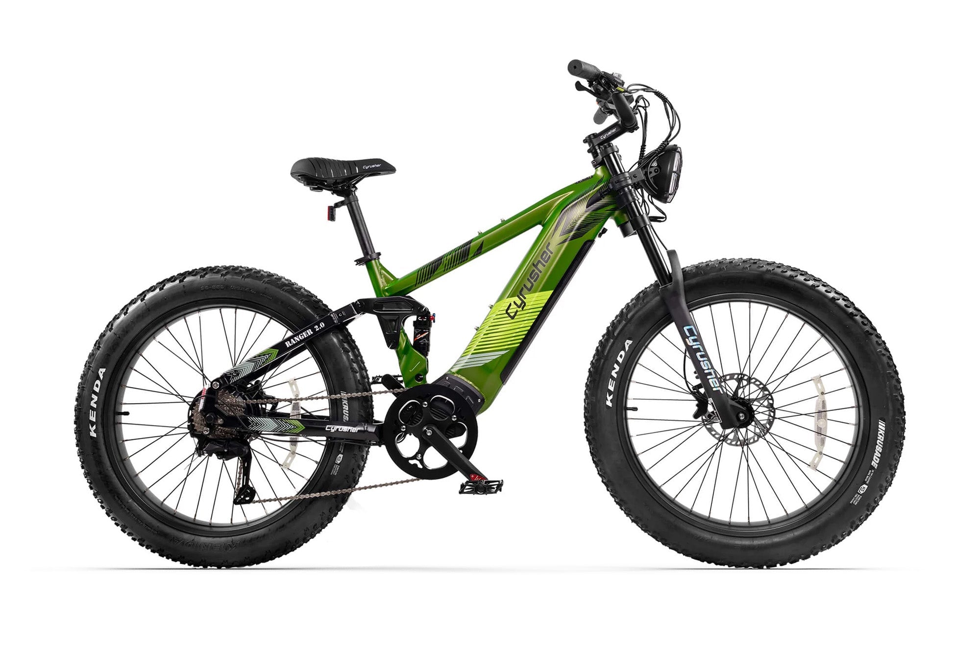 CYRUSHER RANGER 2.0 FAT - TYRE - ELECTRIC BIKE MOUNTAIN - 250W (3 colours) - BikeVentures