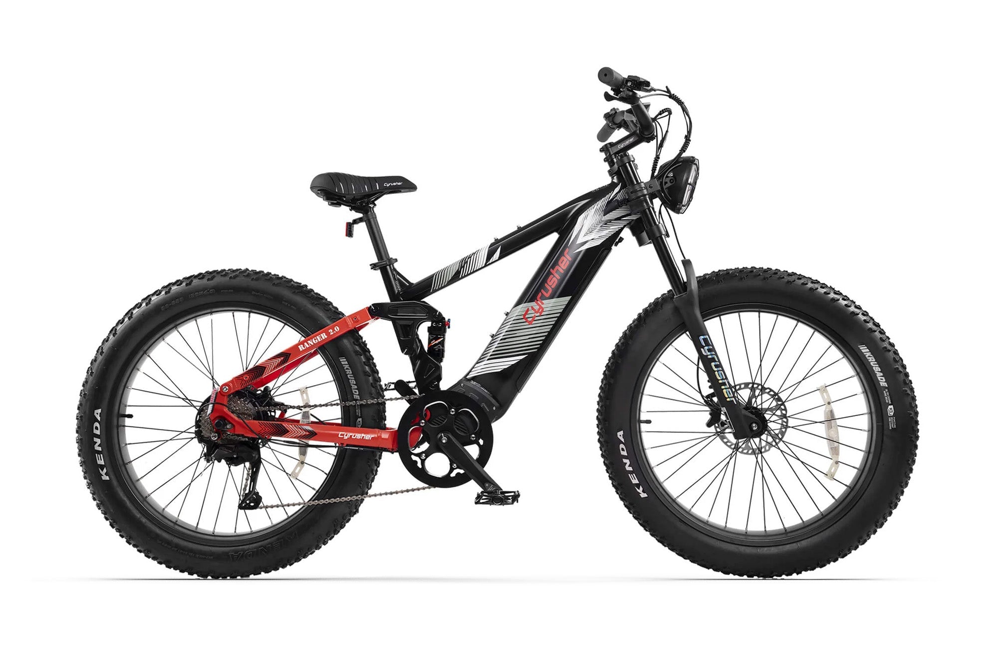 CYRUSHER RANGER 2.0 FAT - TYRE - ELECTRIC BIKE MOUNTAIN - 250W (3 colours) - BikeVentures