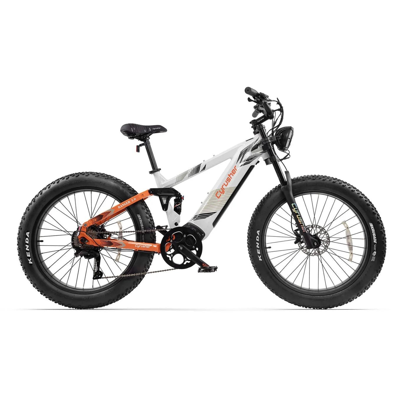 CYRUSHER RANGER ALL - TERRAIN FAT - TYRE MOUNTAIN ELECTRIC BIKE - 250W (3 colours) - BikeVentures