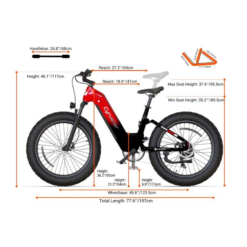 Cyrusher - Roam Full Suspension E - Bike - BikeVentures