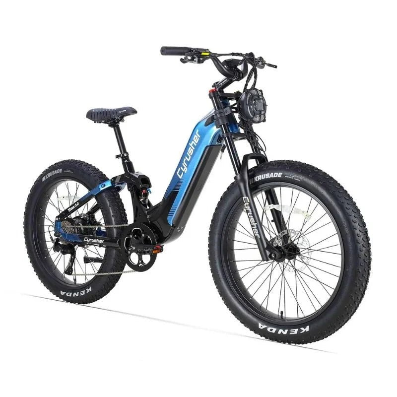Cyrusher Trax 2.0 Mountain All Terrain Air shock Electric Bike - 250W (3 colours) - BikeVentures