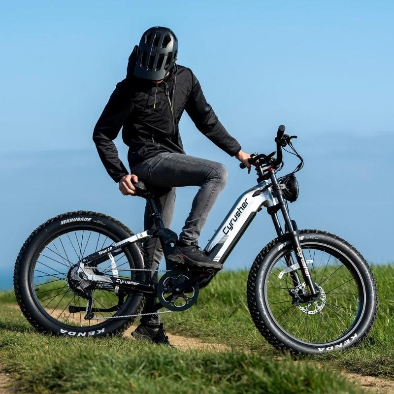 Cyrusher Trax 2.0 Mountain All Terrain Air shock Electric Bike - 250W (3 colours) - BikeVentures