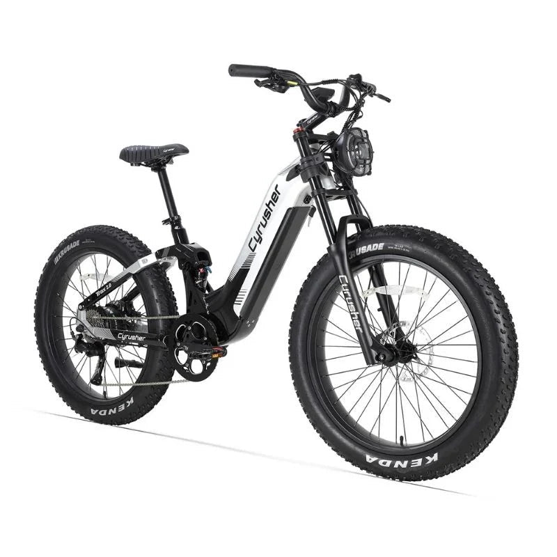 Cyrusher Trax 2.0 Mountain All Terrain Air shock Electric Bike - 250W (3 colours) - BikeVentures