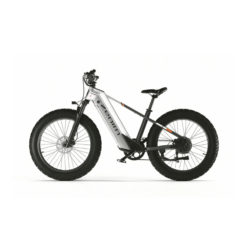 CYRUSHER ZENITH STEP - OVER ALL - TERRAIN FAT - TYRE ELECTRIC BIKE - 250W (3 colours) - BikeVentures