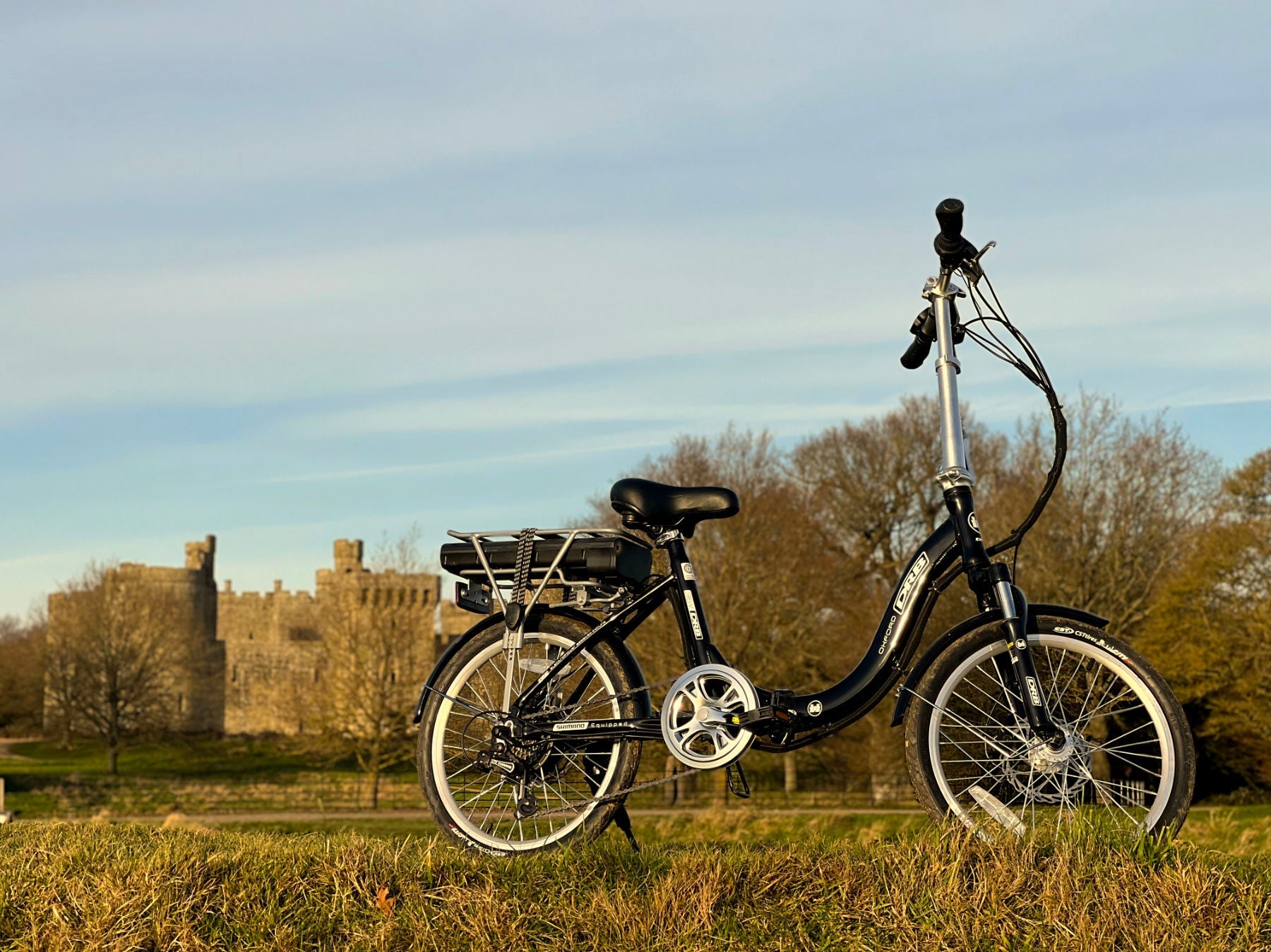 Dallingridge Oxford Step - Through Hybrid Electric Bike - Black - BikeVentures