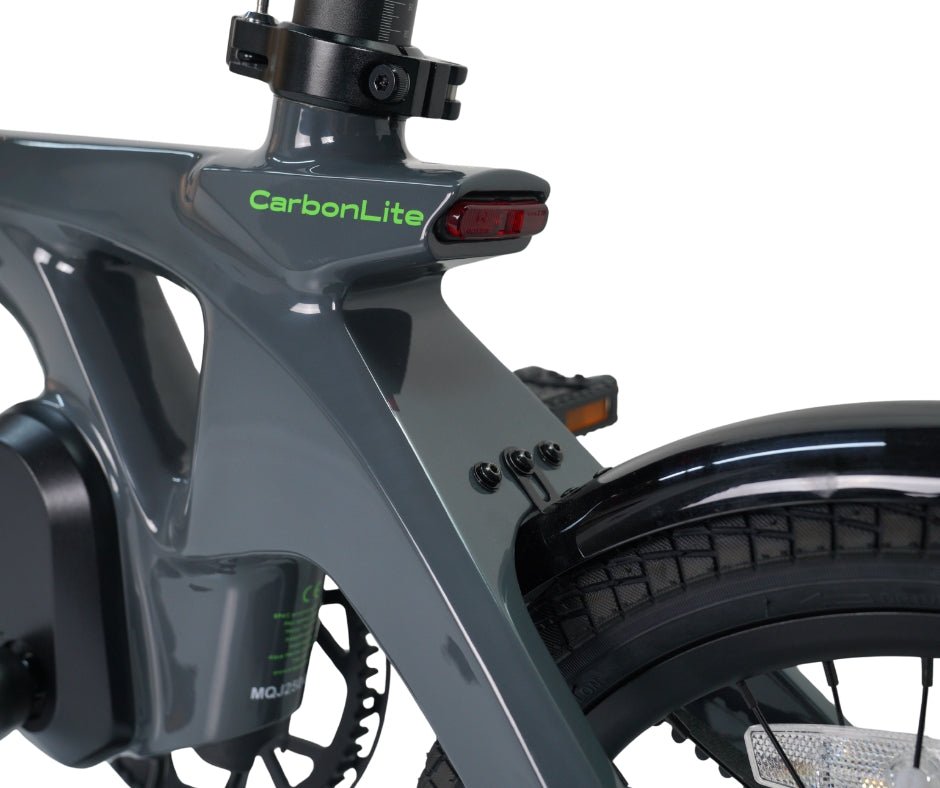 E - Go CarbonLite 3S Folding E - Bike 250w (2 colours) - BikeVentures