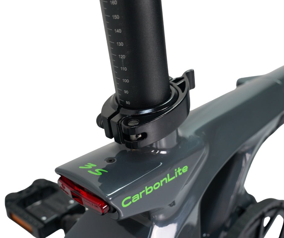 E - Go CarbonLite 3S Folding E - Bike 250w (2 colours) - BikeVentures