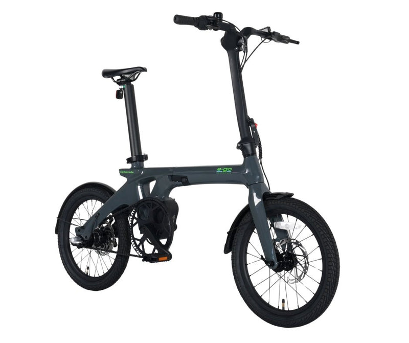 E - Go CarbonLite 3S Folding E - Bike 250w (2 colours) - BikeVentures