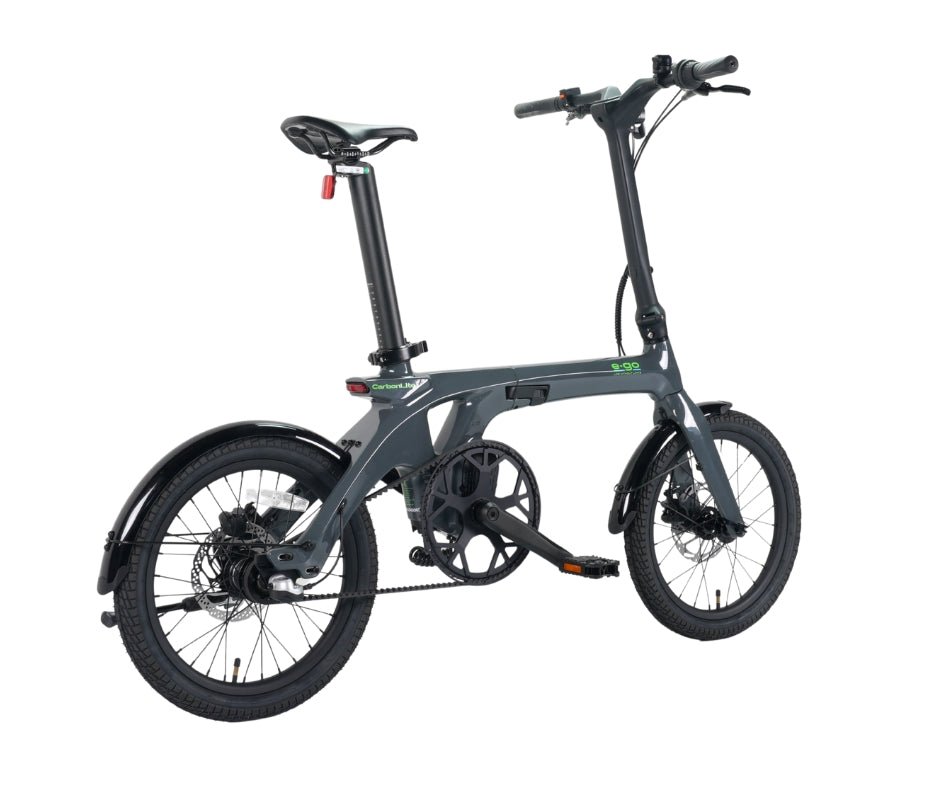 E - Go CarbonLite 3S Folding E - Bike 250w (2 colours) - BikeVentures