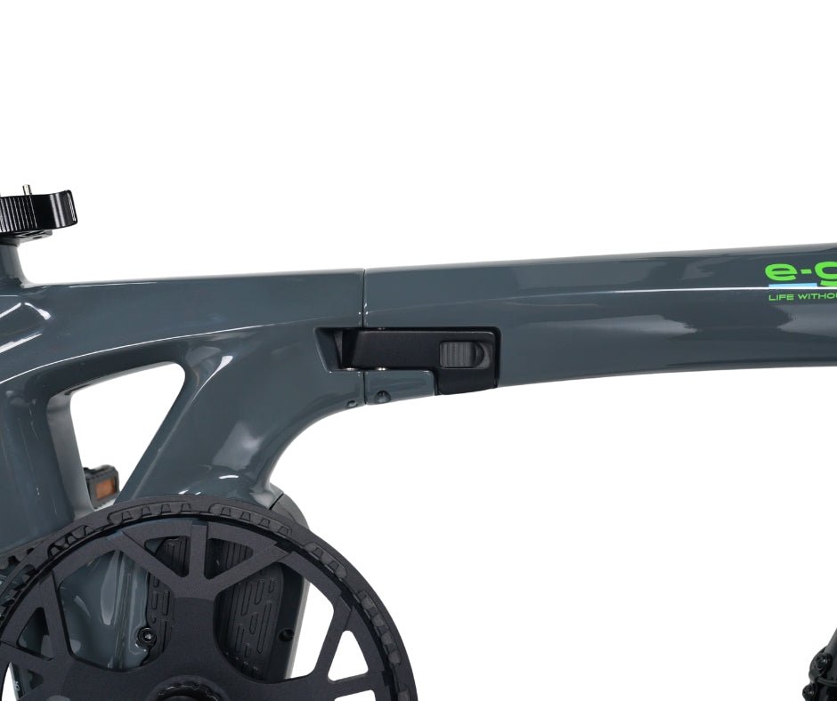 E - Go CarbonLite 3S Folding E - Bike 250w (2 colours) - BikeVentures