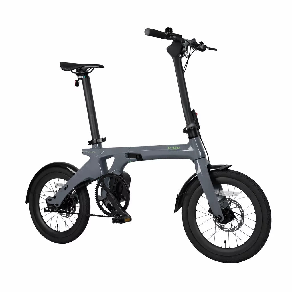 E - Go CarbonLite Folding E - Bike 250w (2 colours) - BikeVentures