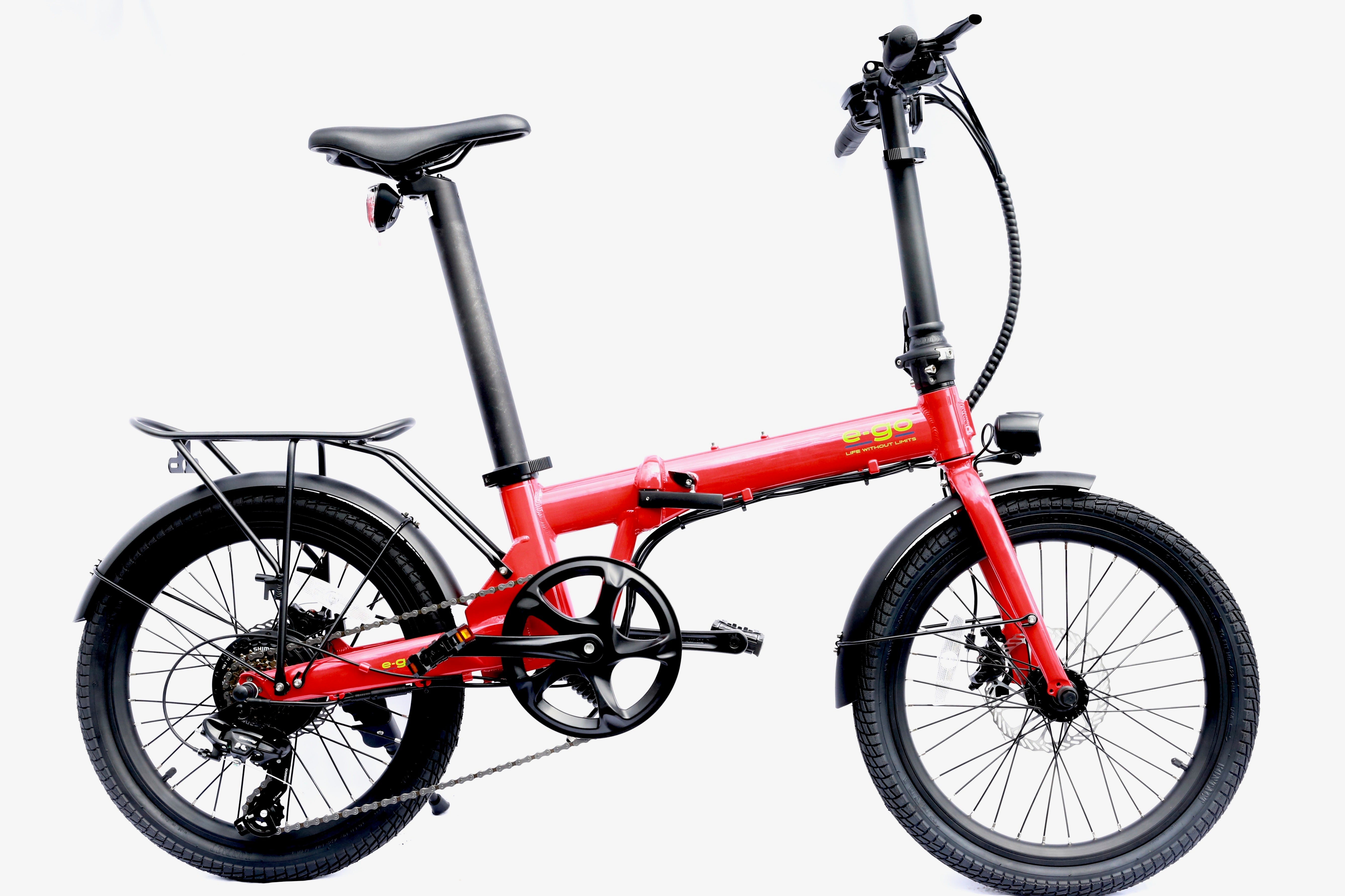 E - Go Lite+ Folding E - Bike 250w (3 colours) - BikeVentures