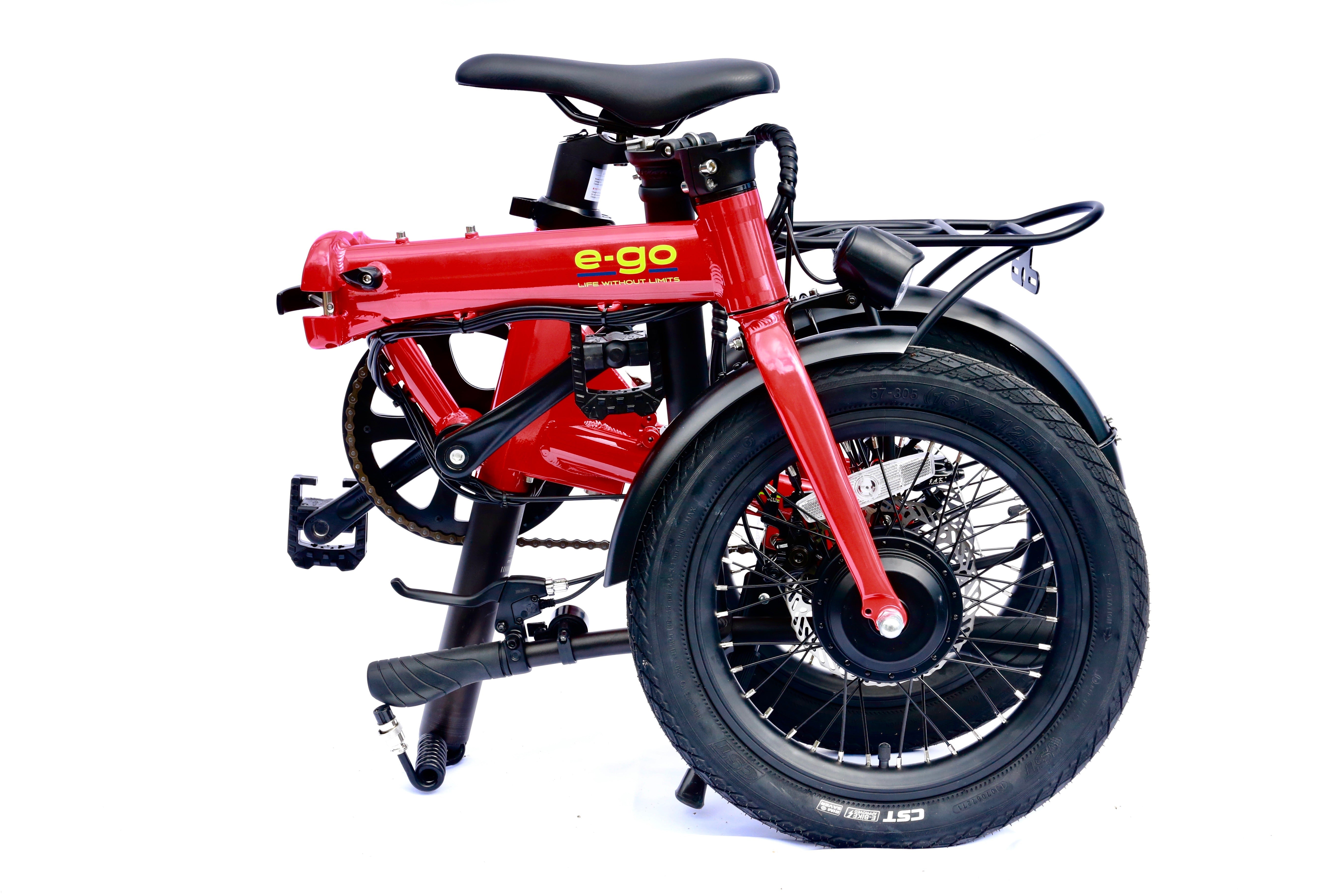 E - Go Lite Folding E - Bike 250w (3 colours) - BikeVentures