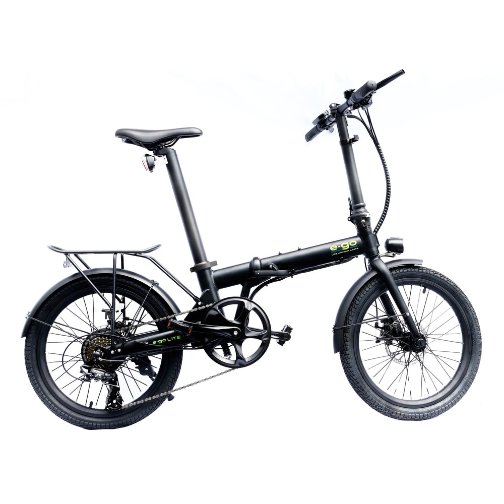 E - Go Lite+ Folding E - Bike 250w (3 colours) - BikeVentures