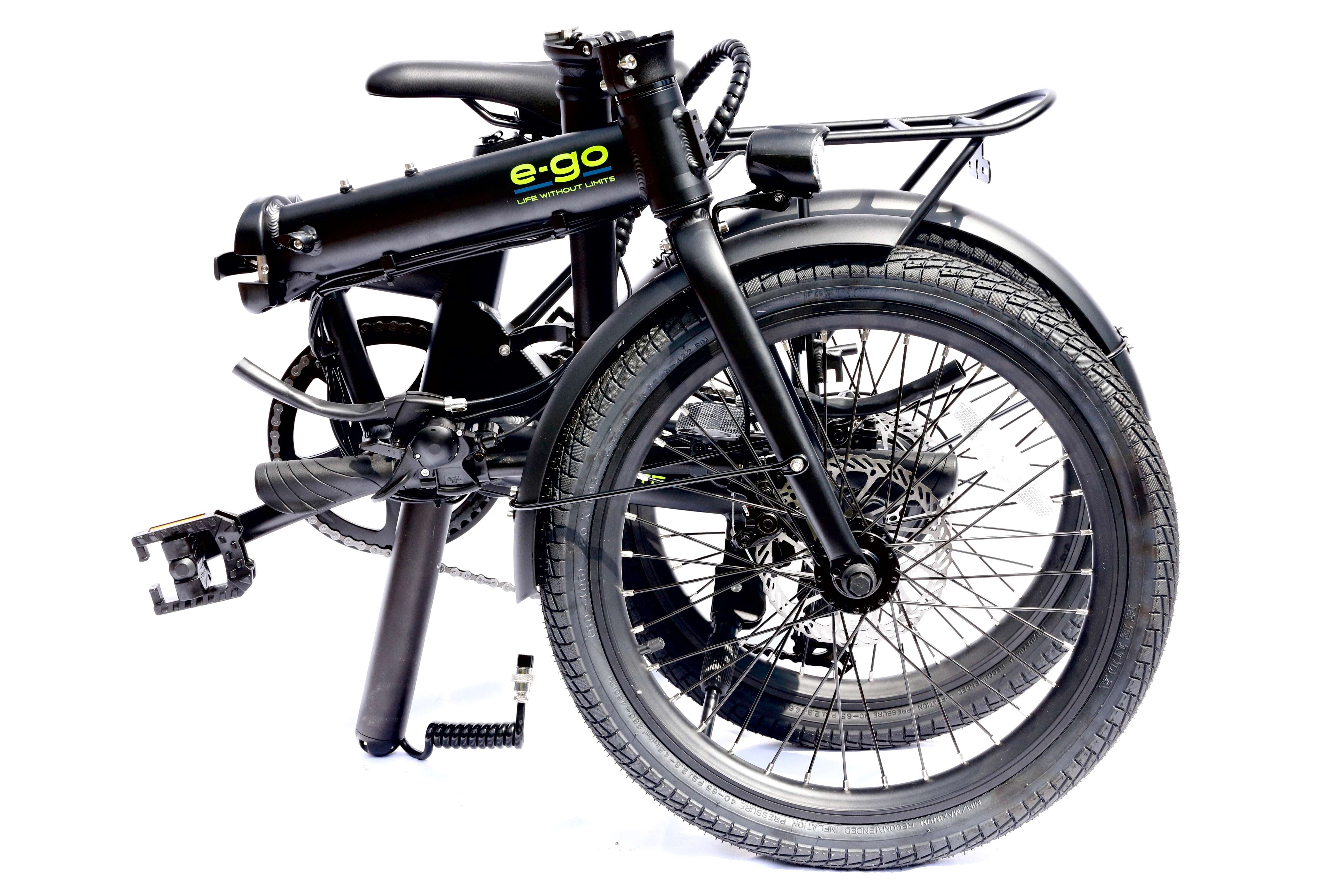 E - Go Lite+ Folding E - Bike 250w (3 colours) - BikeVentures