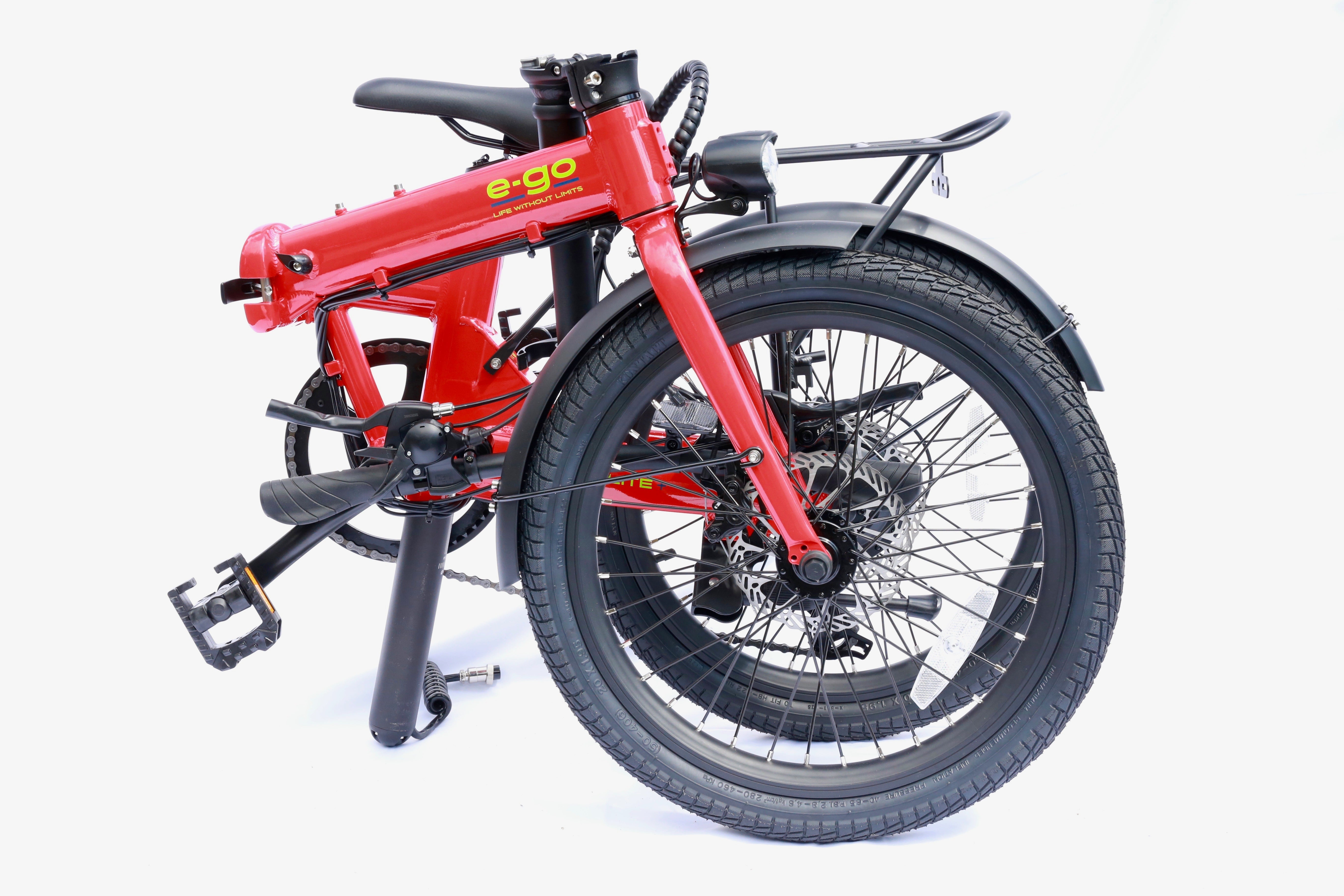 E - Go Lite+ Folding E - Bike 250w (3 colours) - BikeVentures