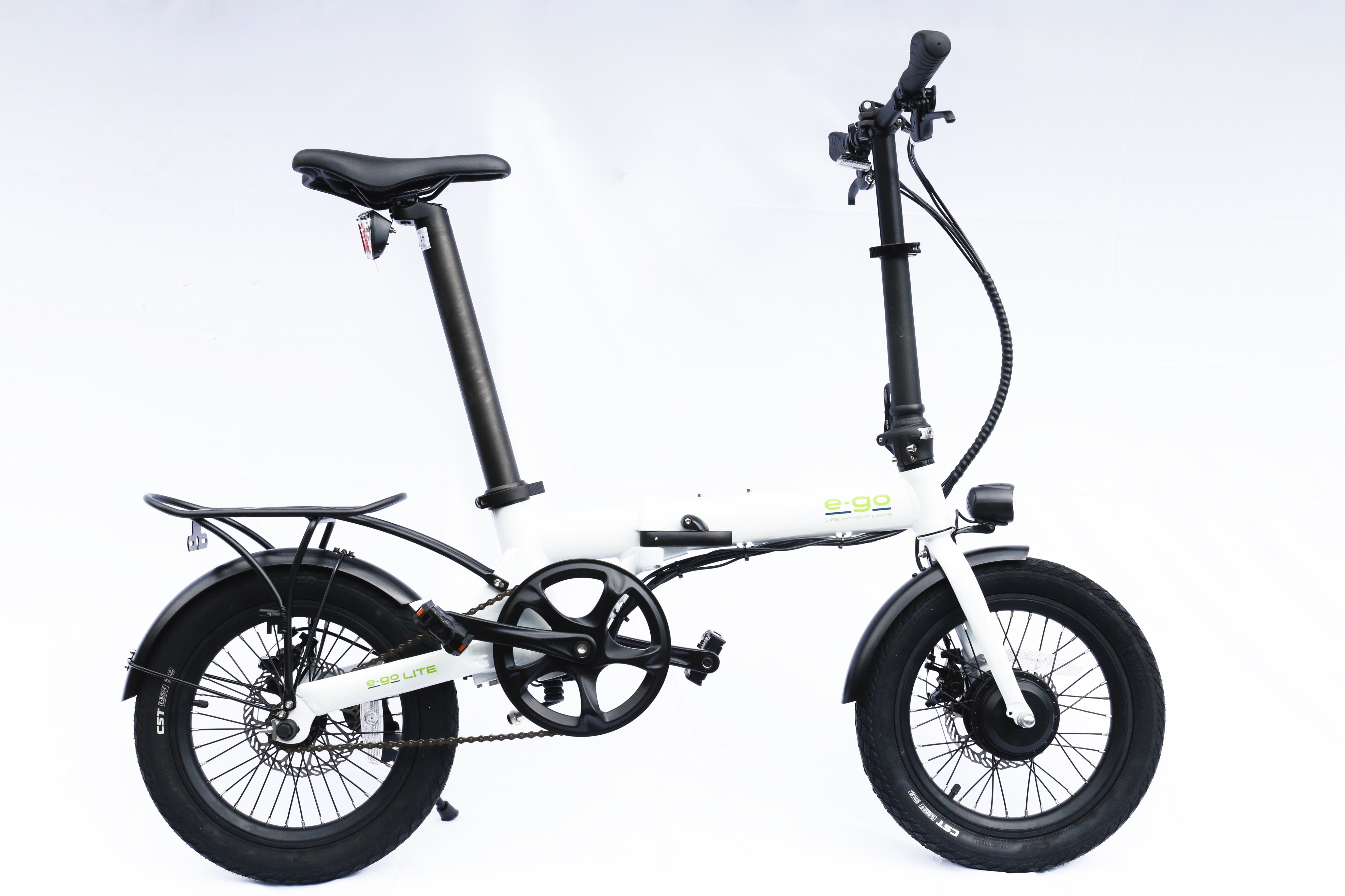 E - Go Lite Folding E - Bike 250w (3 colours) - BikeVentures