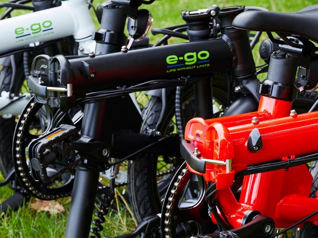 E - Go Lite Folding E - Bike 250w (3 colours) - BikeVentures