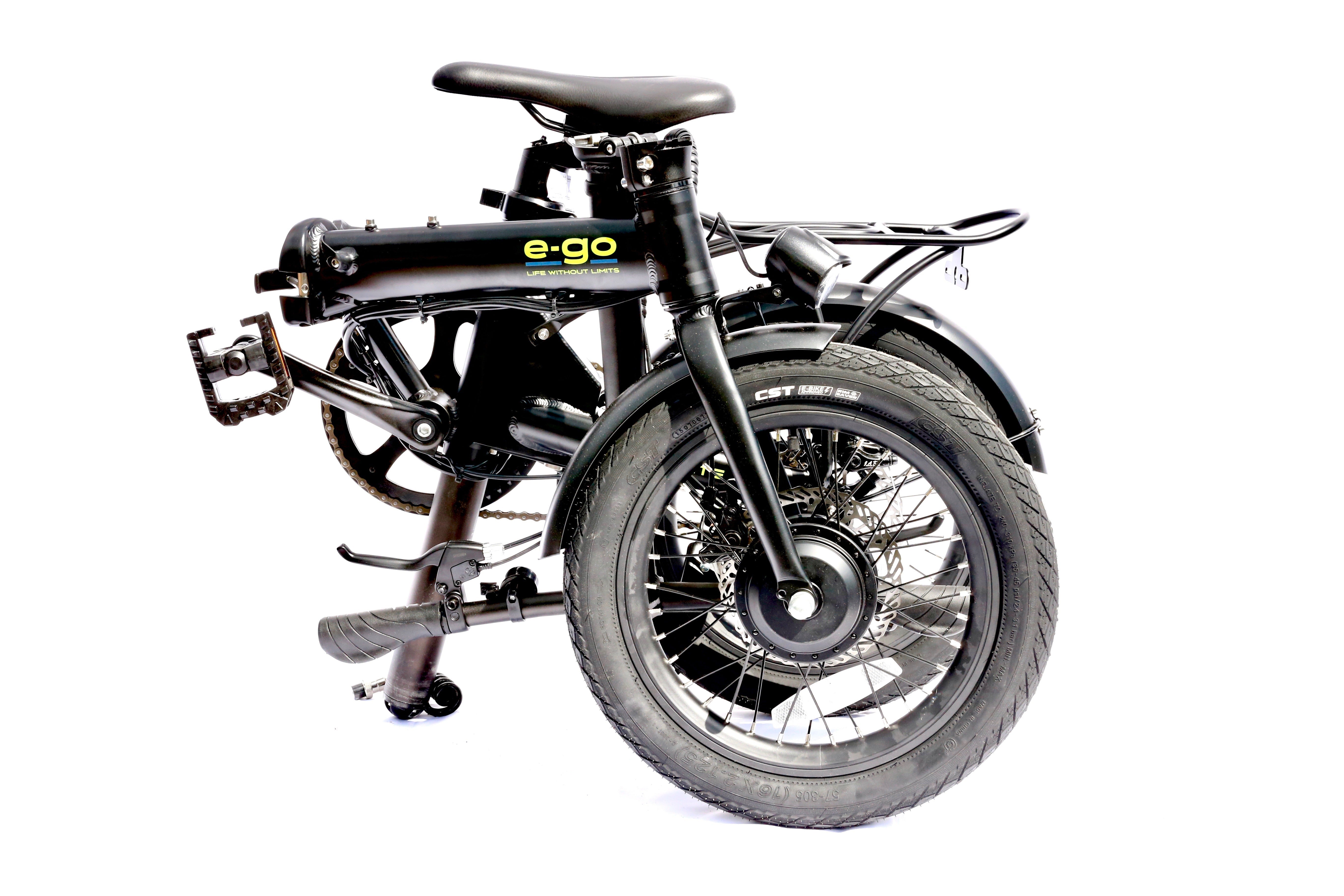 E - Go Lite Folding E - Bike 250w (3 colours) - BikeVentures