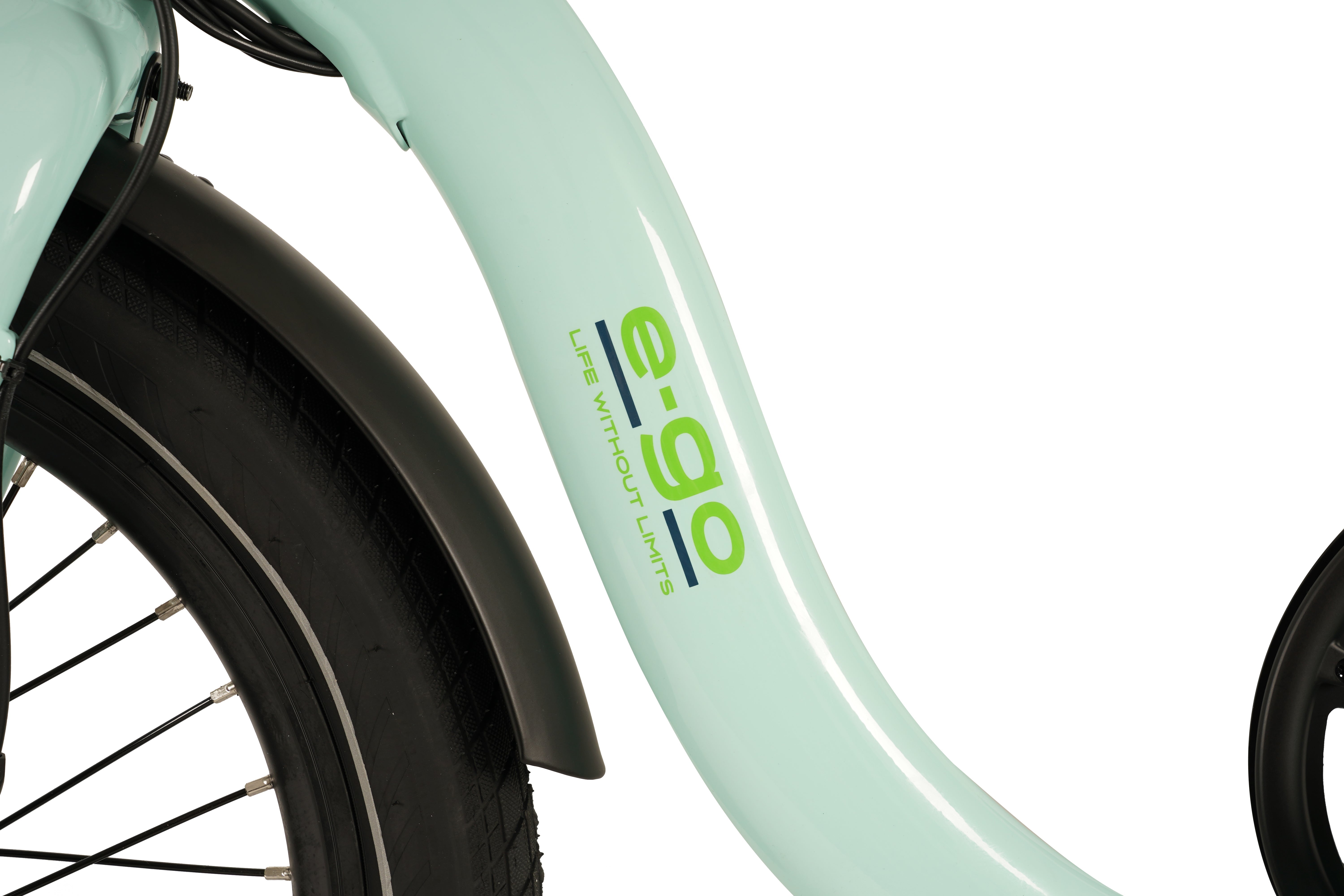 E - Go Low Step Through Folding E - Bike 250w (3 colours) - BikeVentures