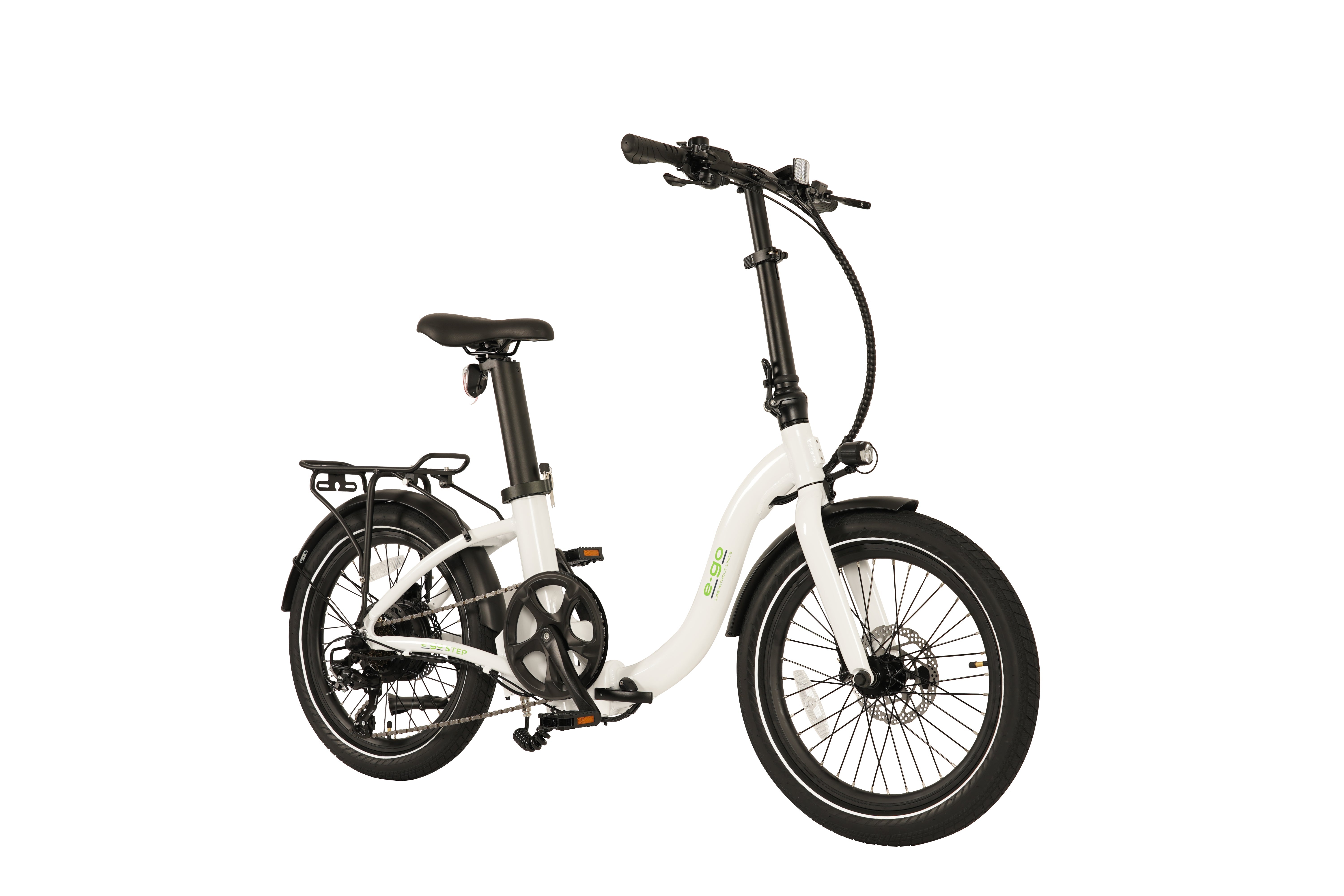 E - Go Low Step Through Folding E - Bike 250w (3 colours) - BikeVentures