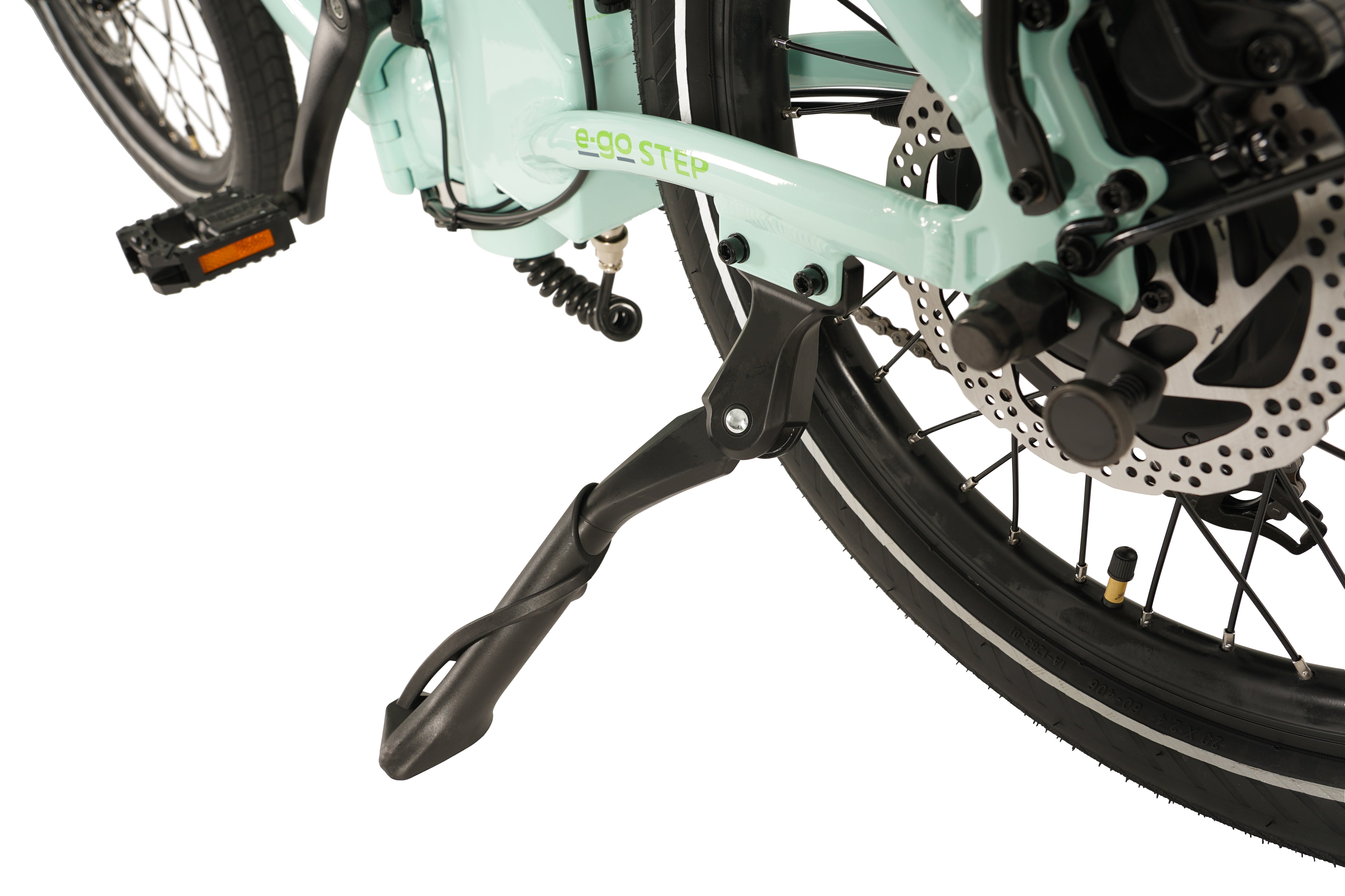 E - Go Low Step Through Folding E - Bike 250w (3 colours) - BikeVentures
