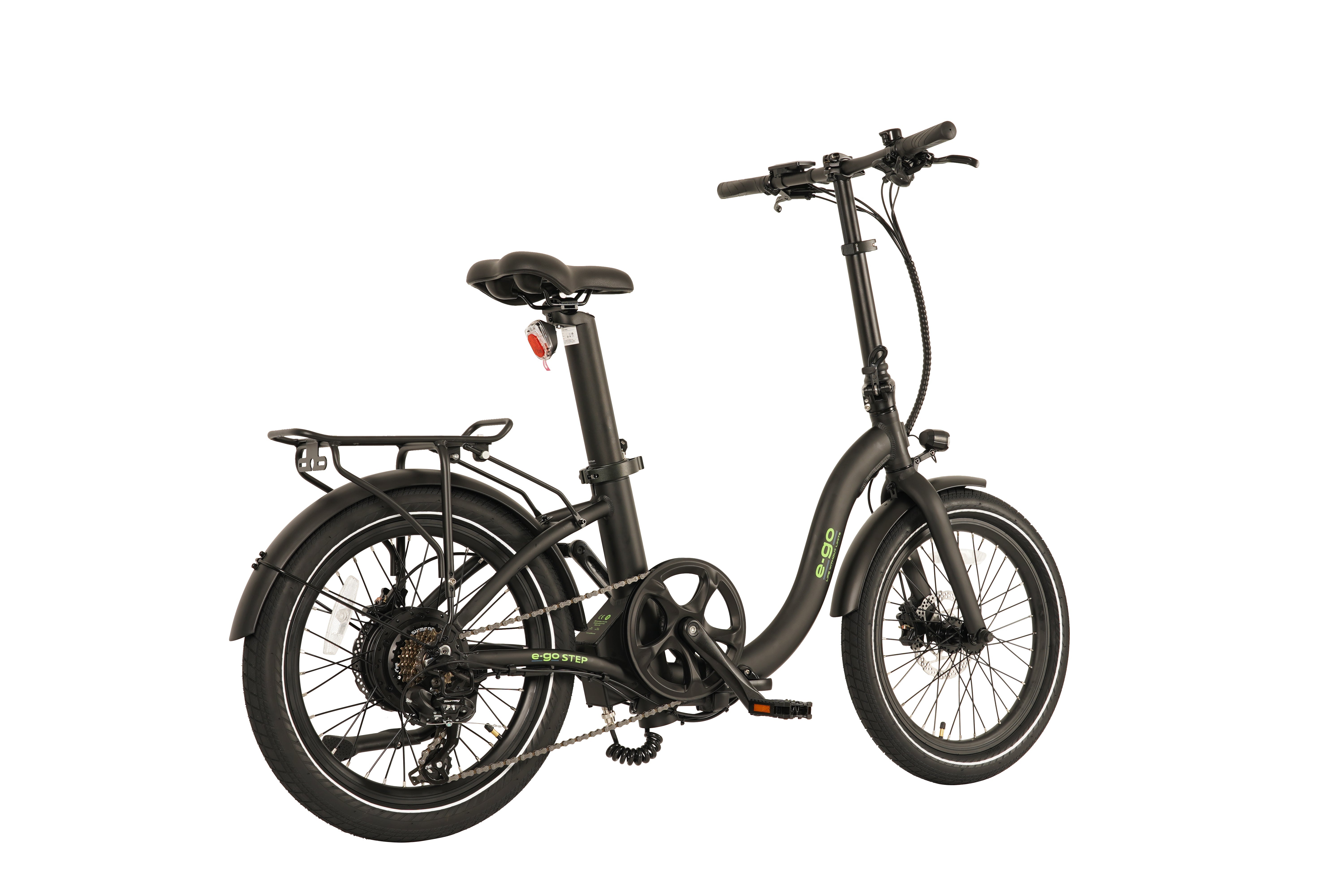 E - Go Low Step Through Folding E - Bike 250w (3 colours) - BikeVentures