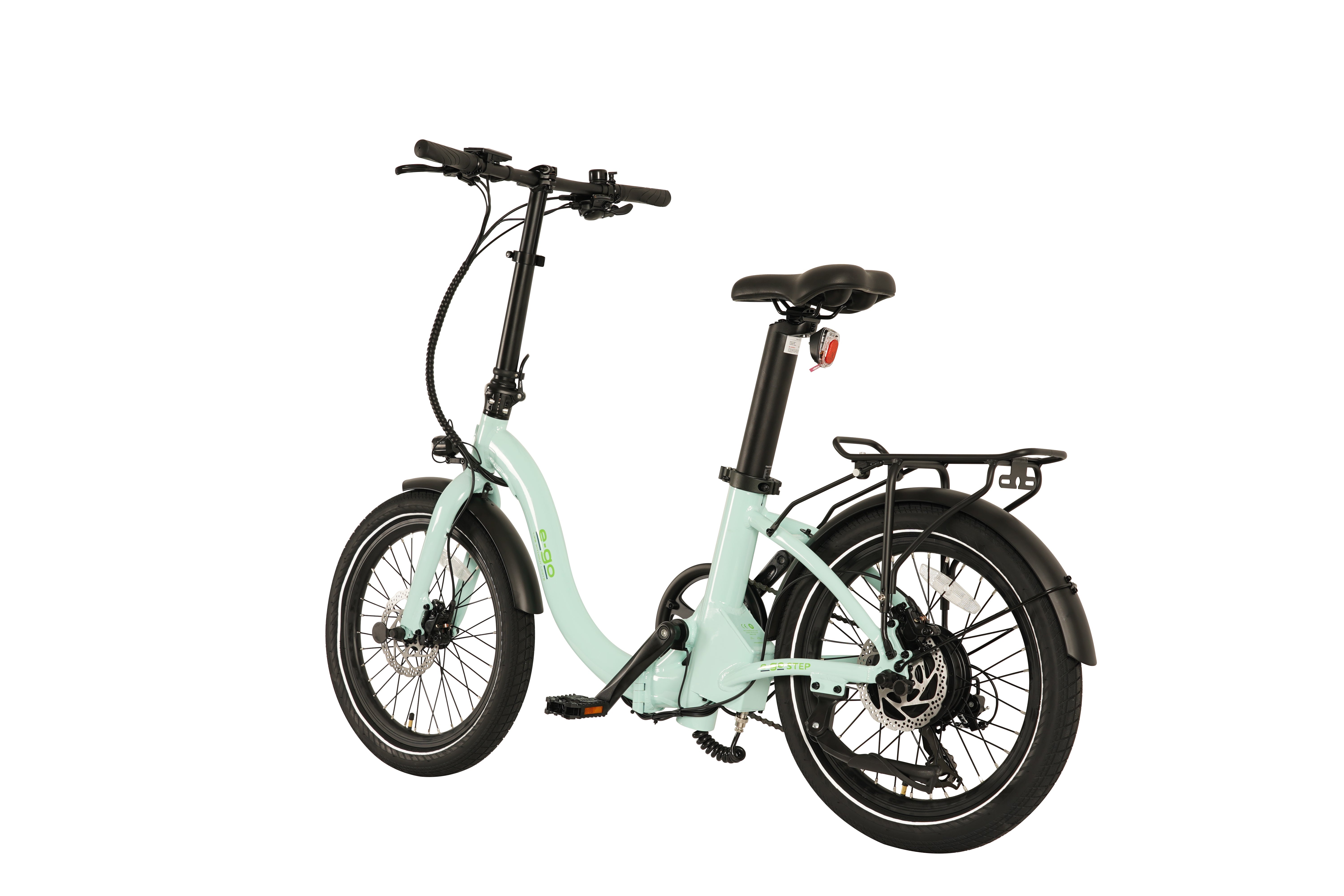 E - Go Low Step Through Folding E - Bike 250w (3 colours) - BikeVentures