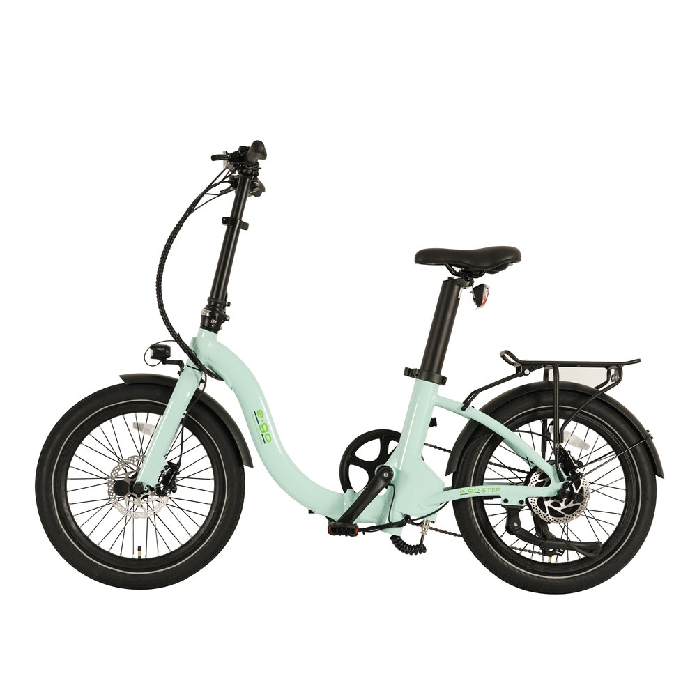 E - Go Low Step Through Folding E - Bike 250w (3 colours) - BikeVentures
