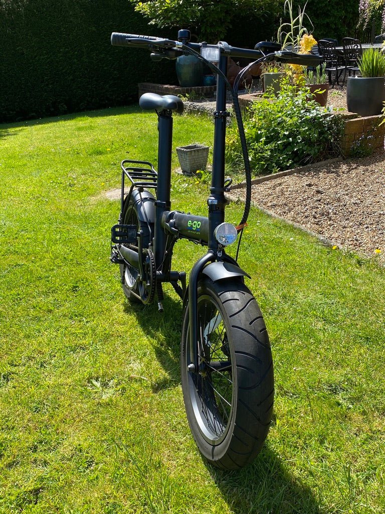 E - Go Max+ Fat Tyre Folding E - Bike 250w (3 colours) - BikeVentures