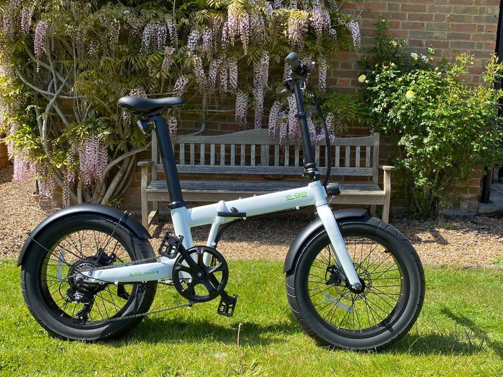 E - Go Max+ Fat Tyre Folding E - Bike 250w (3 colours) - BikeVentures