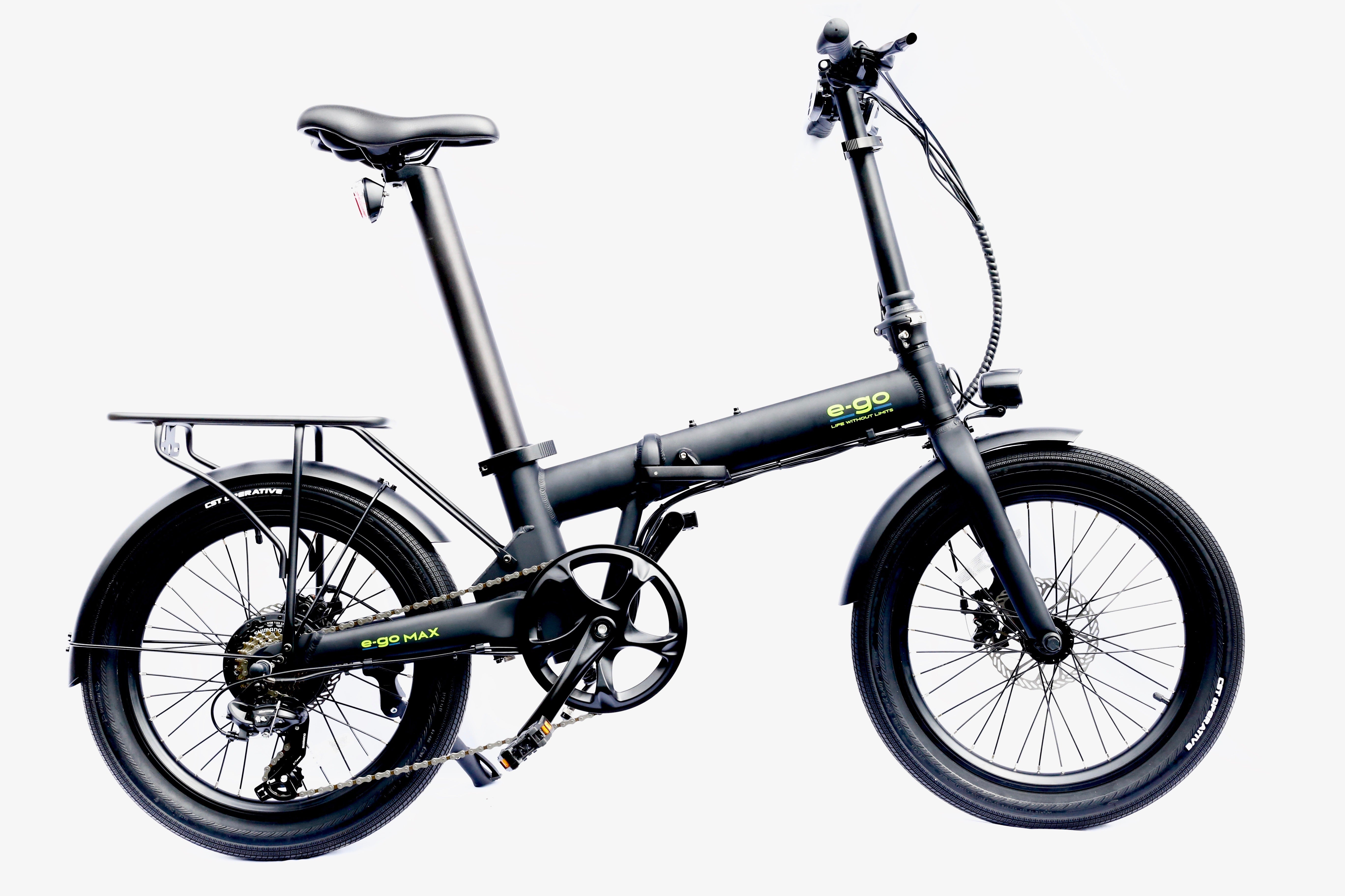 E - Go Max Folding E - Bike 250w (3 colours) - BikeVentures