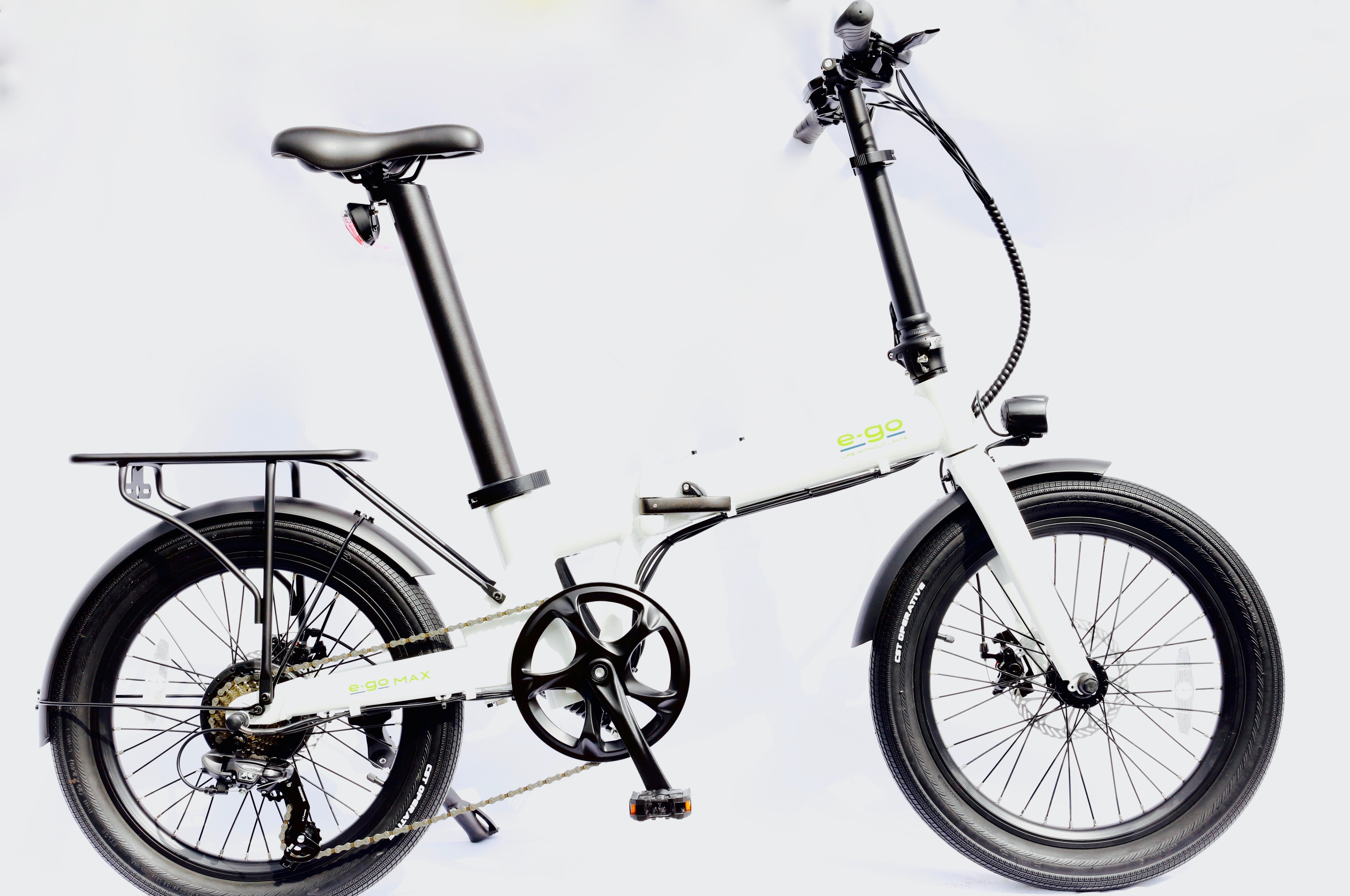 E - Go Max Folding E - Bike 250w (3 colours) - BikeVentures