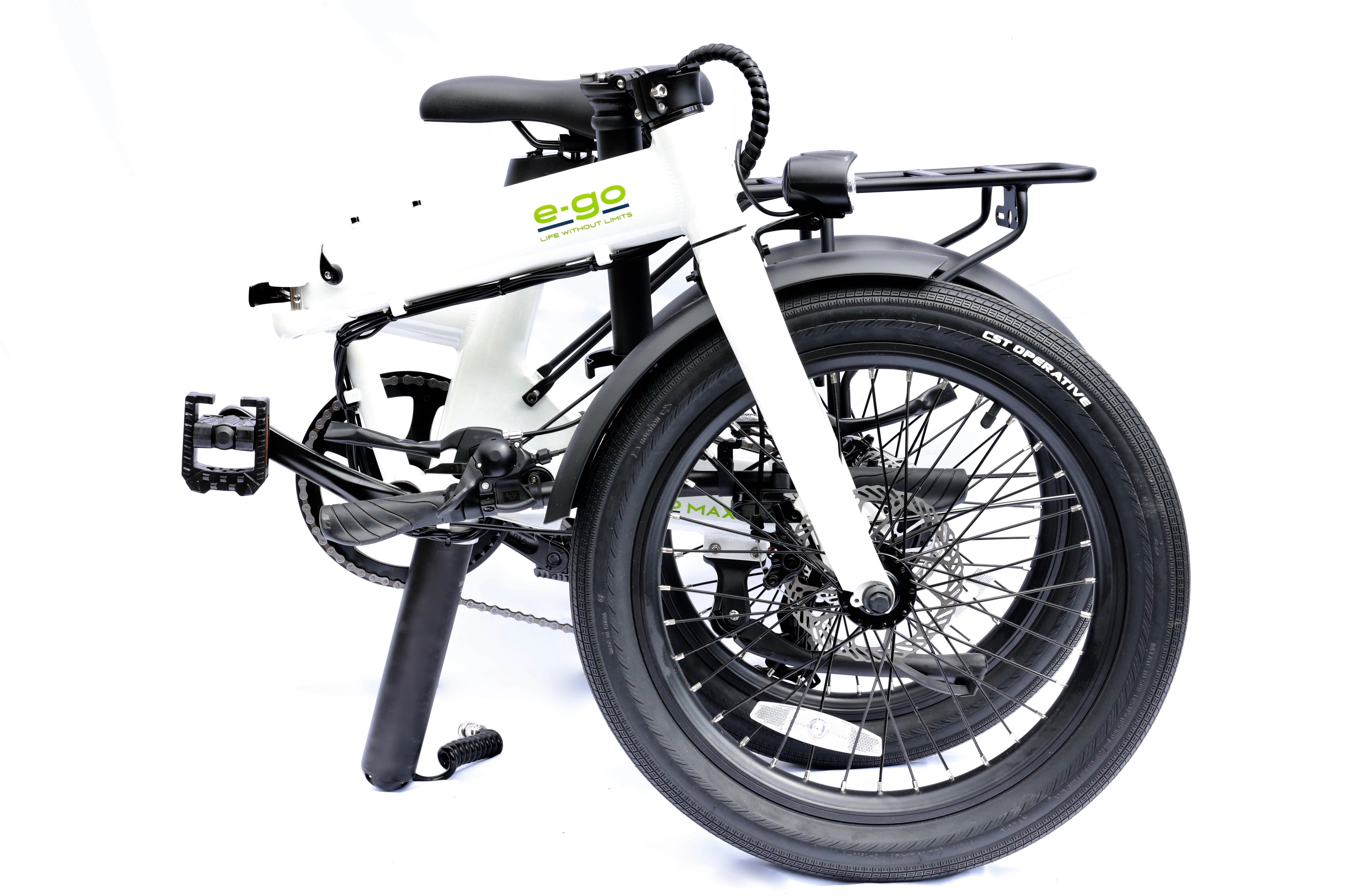 E - Go Max Folding E - Bike 250w (3 colours) - BikeVentures