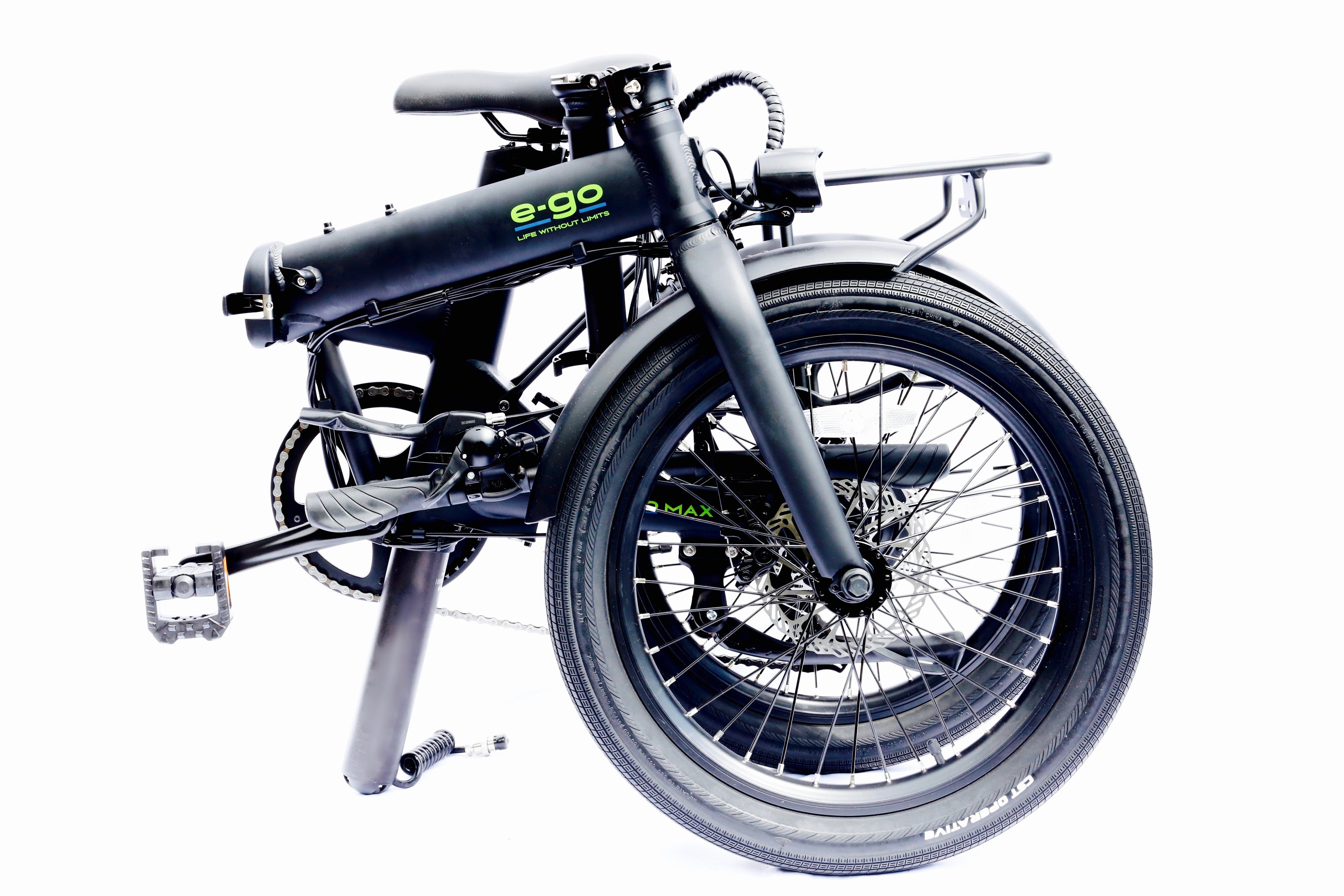E - Go Max Folding E - Bike 250w (3 colours) - BikeVentures