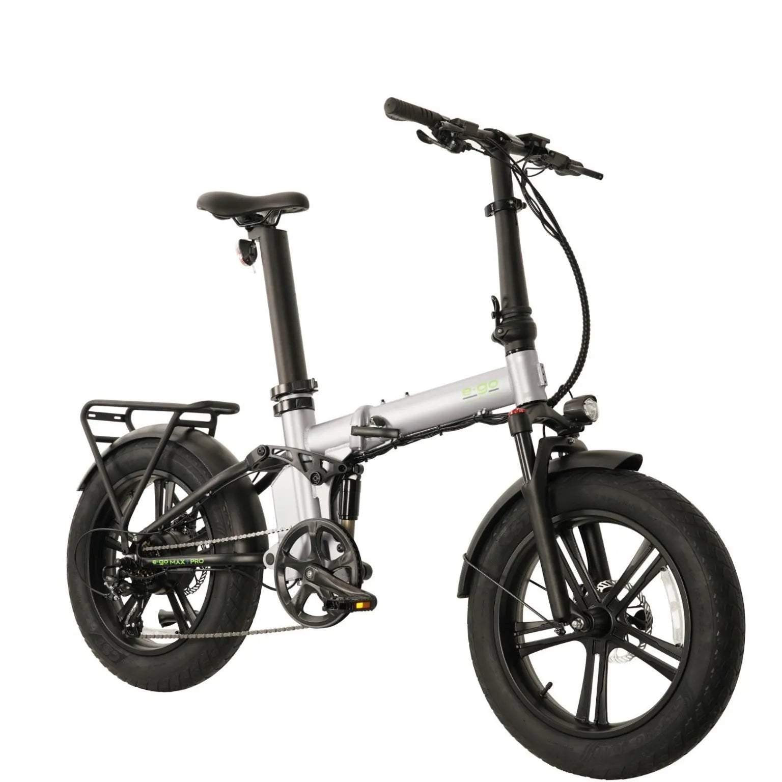 E - Go Max+ PRO Fat Tyre Folding E - Bike 250w (3 colours) - BikeVentures