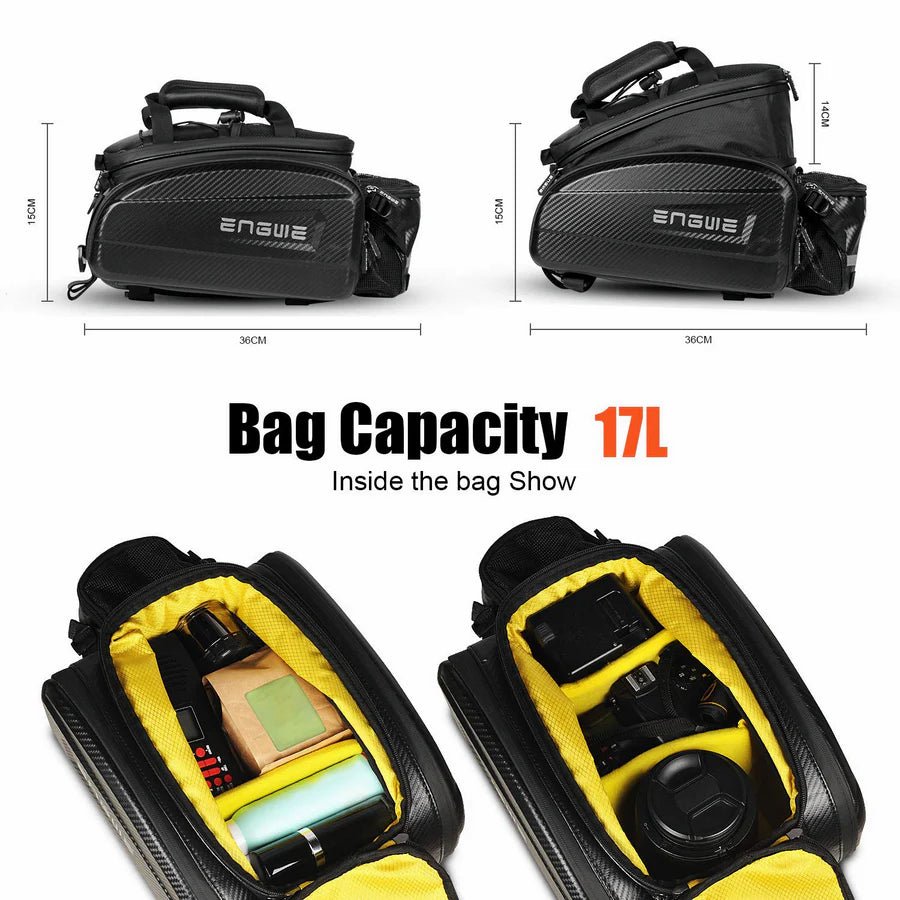 Engwe 35L Waterproof Bike Rack Bag - BikeVentures