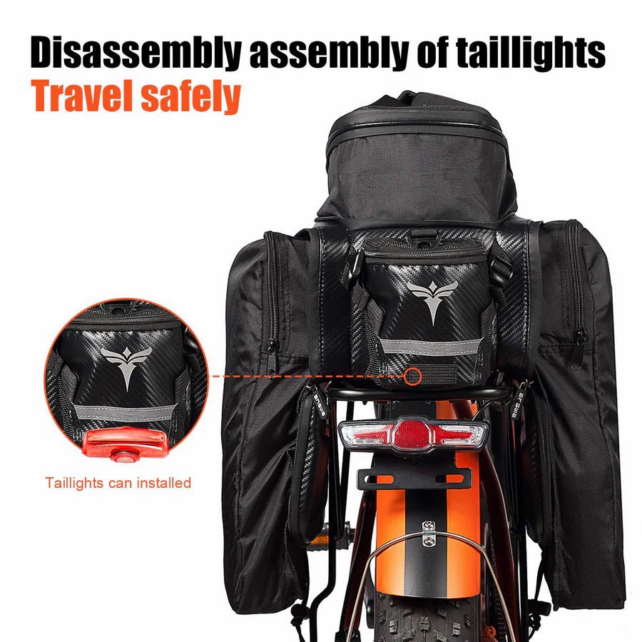 Engwe 35L Waterproof Bike Rack Bag - BikeVentures