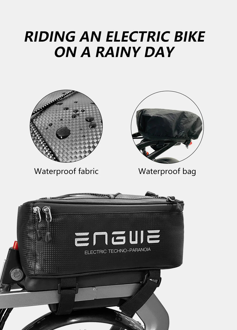 Engwe 7L Waterproof Bike Rack Bag - BikeVentures
