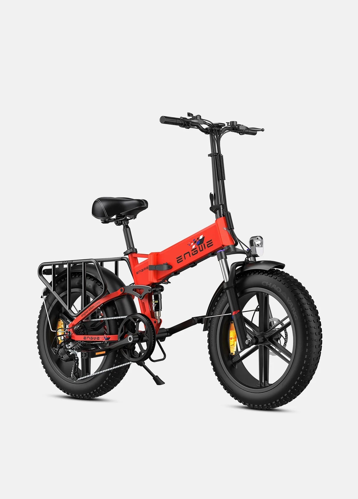 ENGWE ENGINE X 250W 100 km Range Max Speed 25 km/h Full Suspension Foldable E - bike - BikeVentures