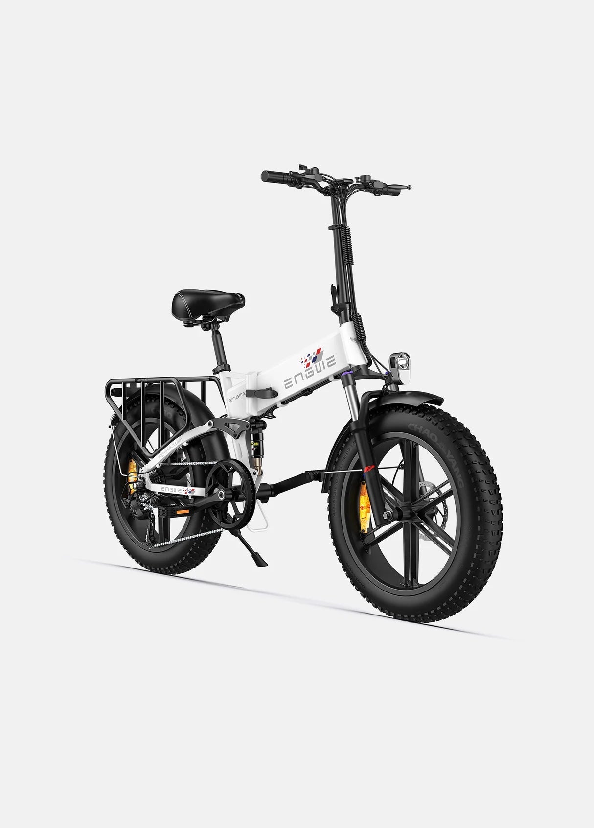 ENGWE ENGINE X 250W 100 km Range Max Speed 25 km/h Full Suspension Foldable E - bike - BikeVentures