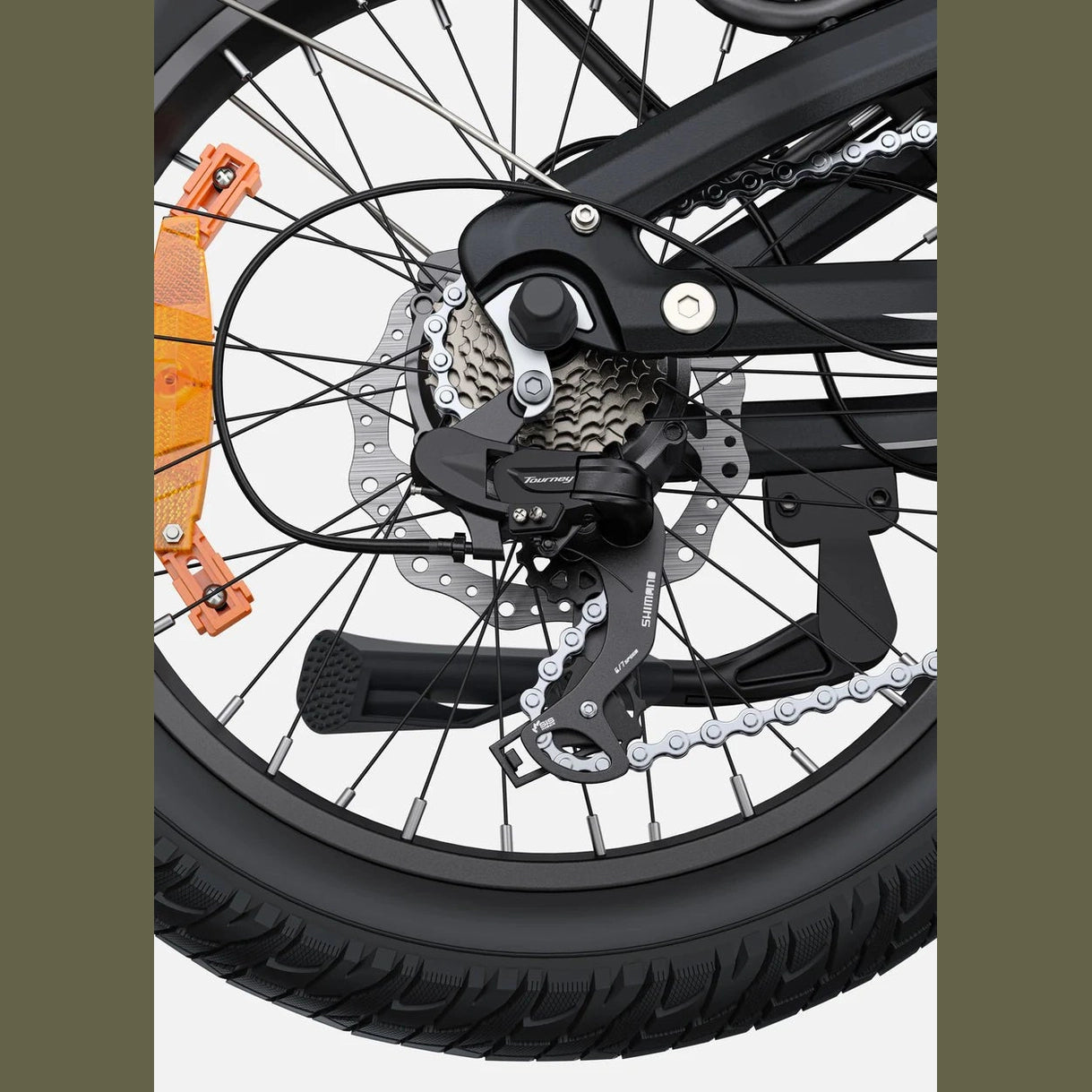 ENGWE L20 3.0 Boost folding electric bike, 250 watt motor power, top speed 25 km/h - BikeVentures