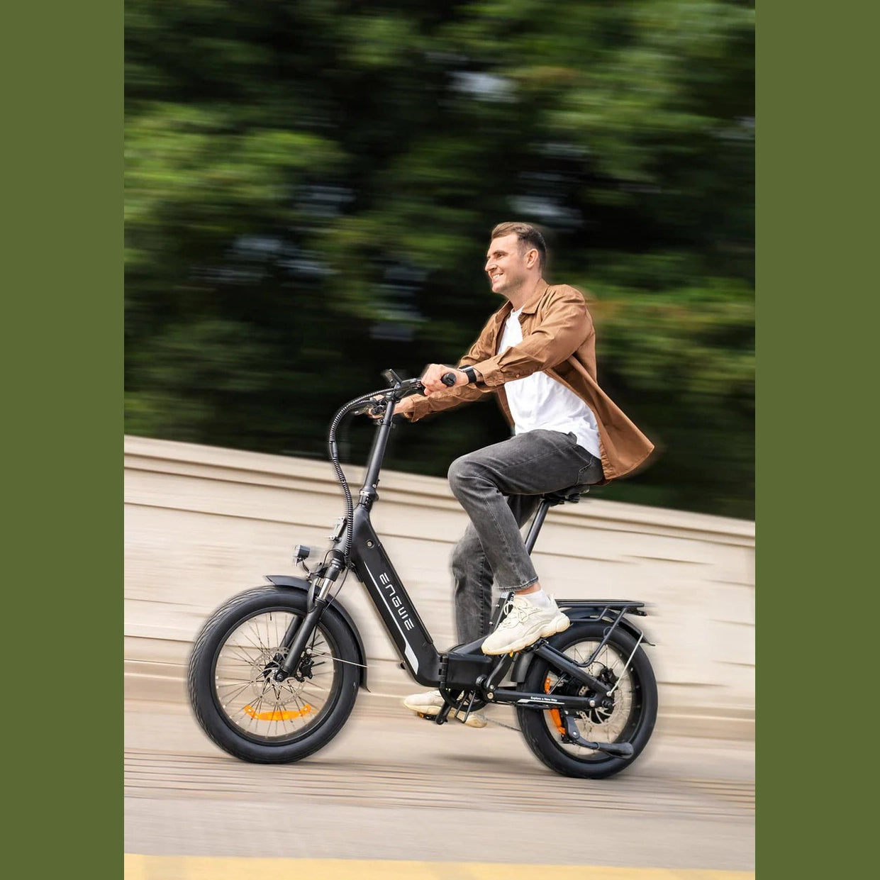 ENGWE L20 3.0 Boost folding electric bike, 250 watt motor power, top speed 25 km/h - BikeVentures